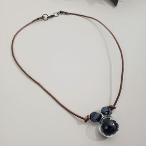 Choker With Black Spheres 🎁